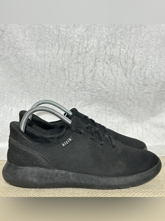 Kizik Shoes - Kizik Unisex Blk Madrid Eco Knit HandsFree Slip In Sneakers Shoes SZ U 8 & W 9.5